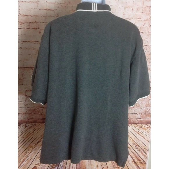 Adidas Climalite Gray Polo Shirt Sz XL - Picture 6 of 6